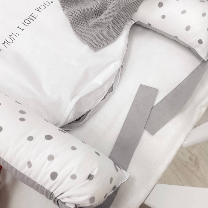 Baby nest patut bebe arici gri